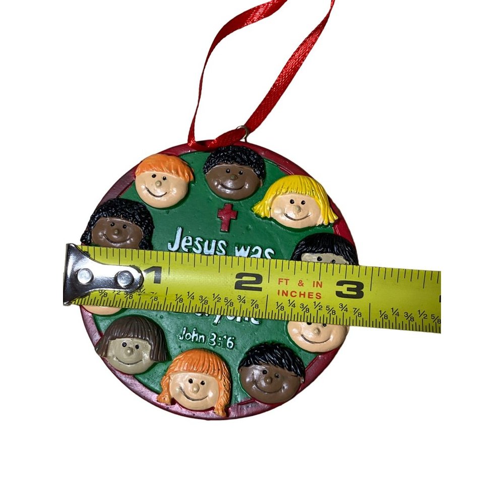 Jesus was born for everyone Christmas Ornament - Picture 5 of 9